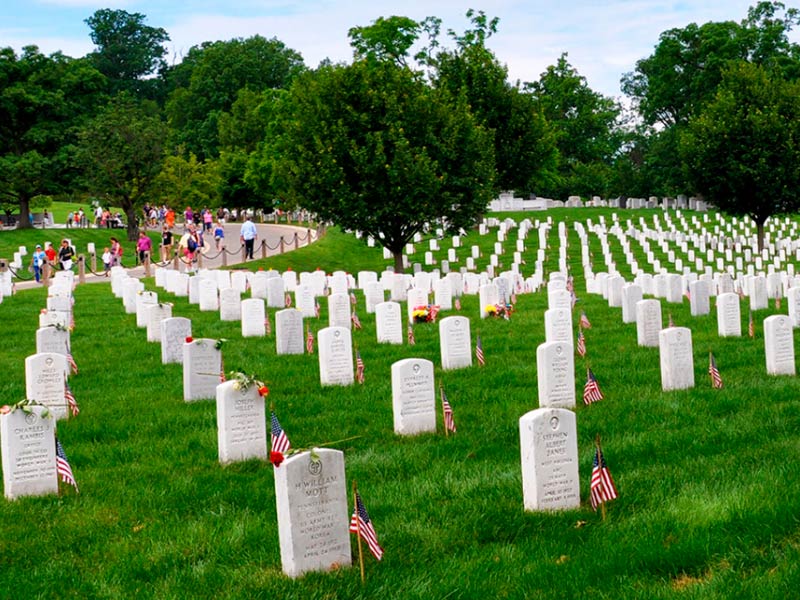 Cementerio de Arlington, Washington